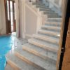 chantier le petit chene escalier marbre blanc de carrare janvier 2019 – 02